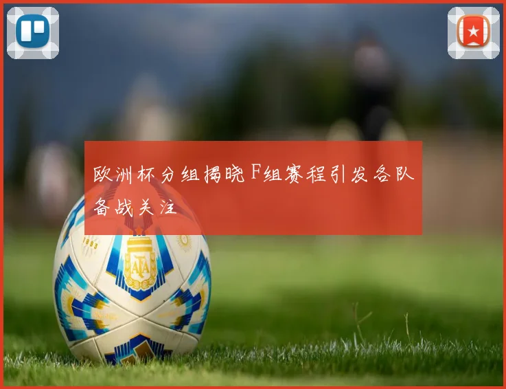 欧洲杯分组揭晓 F组赛程引发各队备战关注